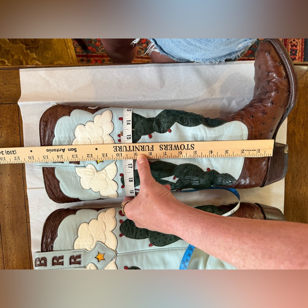 Custom Made Cowgirl Boots - Picture 7 of 11